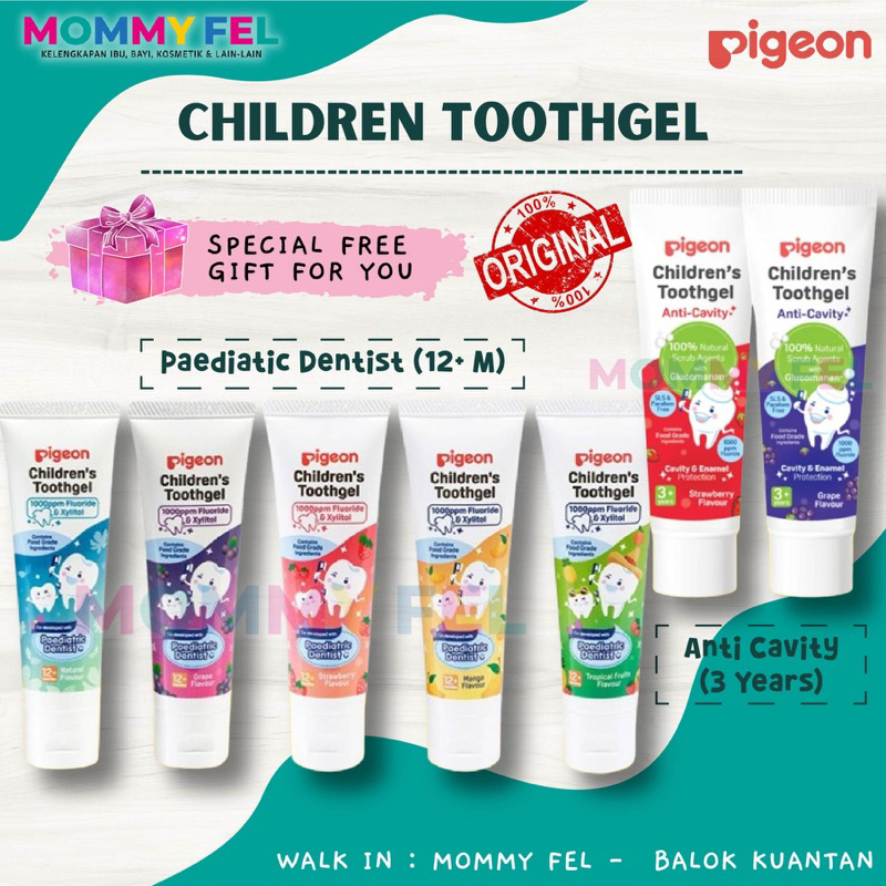 ยาสีฟัน PIGEON CHILDREN TOOTHPASTE