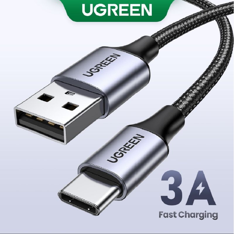 Ugreen สายชาร์จเร็ว Nylon USB Type C