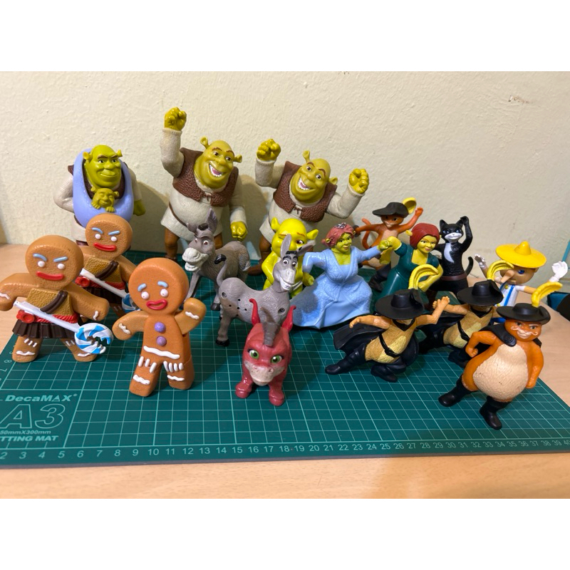 Mcdonalds Mcd Happy Meal Shrek Movie Toys