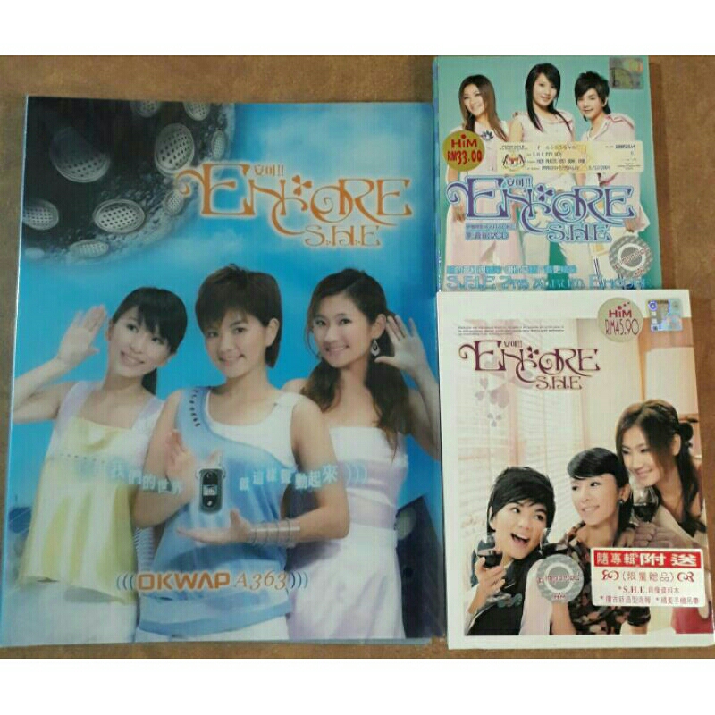 ((CD+2VCD) (เพลง) S • H • E: ENCORE Encore!!