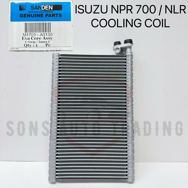 ISUZU NPR 700 / NLR COOLING COIL - M1701-A0130