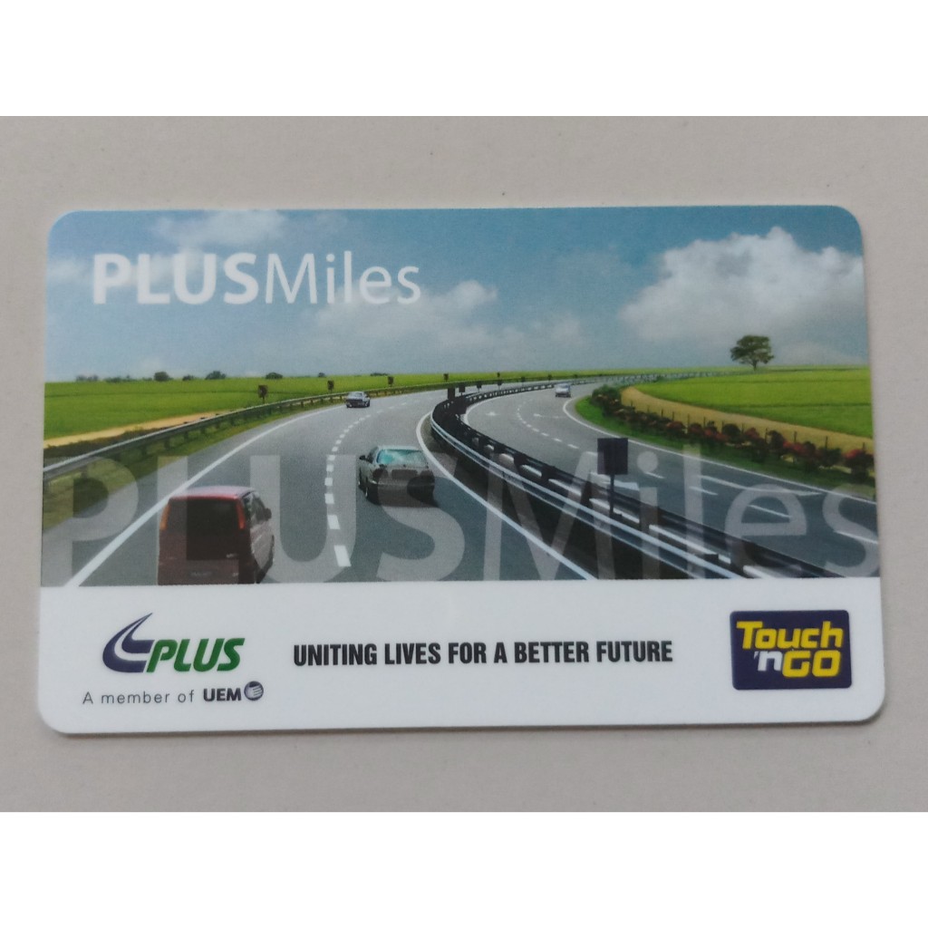 การ์ด Touch n Go plus miles- ใช้ที่ Tol,Parking,MRT, LRT,Rapid