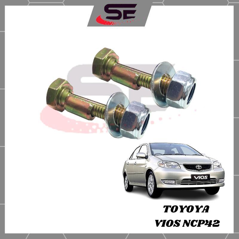 Toyota Camber Nut Vios NCP42 Camber Nut Front Alignment Camber Bolt Chamber Nut Skru Depan