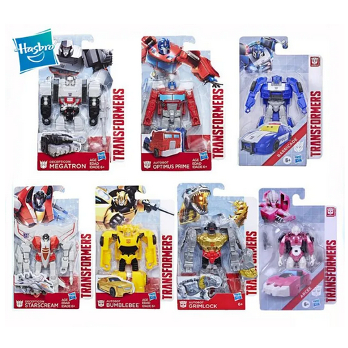 Hasbro Transformers Authentics Bravo Action Figure Grimlock/ Optimus Prime/Bumblebee/Barricade/Arcee