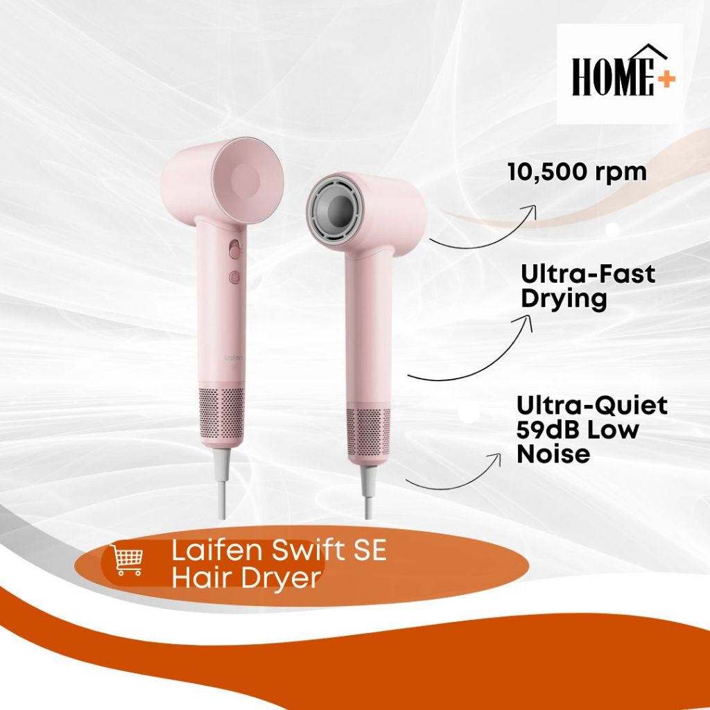 เครื่องเป่าผมความเร็วสูง Laifen Swift SE (สี: ชมพู)