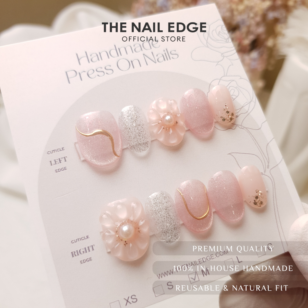 TheNailEdge Premium Handmade Press-On Nails - H099