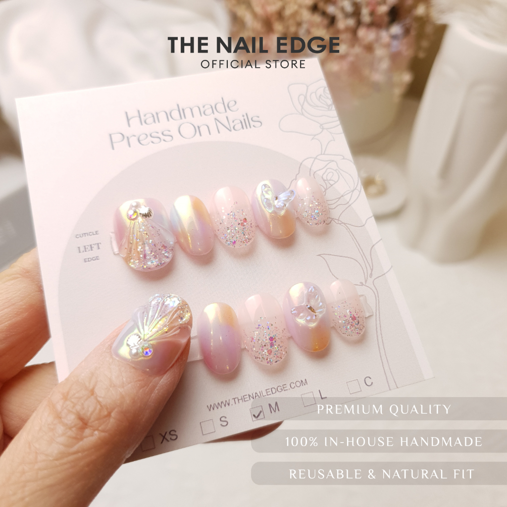 TheNailEdge Premium Handmade Press-On Nails - R062