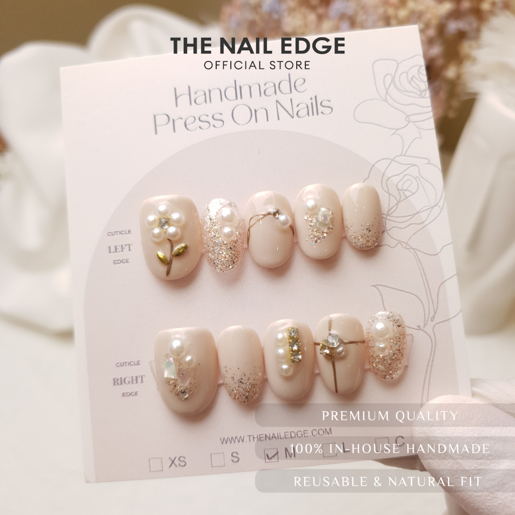 TheNailEdge Premium Handmade Press-On Nails - R064