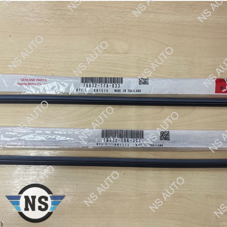 HONDA HRV T7A/ CRV TLA TME RW1 RW3 FRONT WIPER RUBBER REFILL SET LH RH 76622-TDK-J02 77632-T7A-033