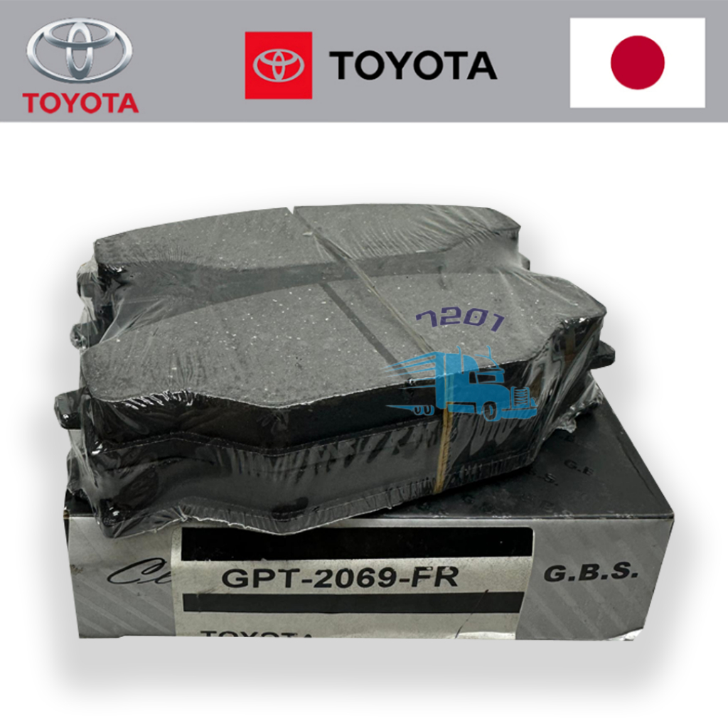 ผ้าเบรคหน้า TOYOTA HILUX LN80 LN86 YV86 (หน้า)
