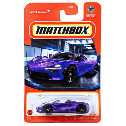 Matchbox 2019 Mclaren 720S Spider 2024