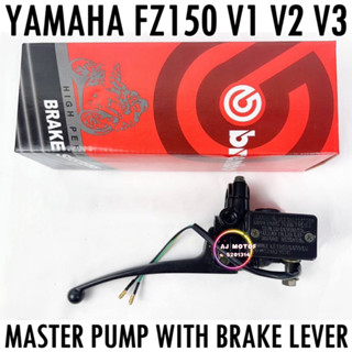 Yamaha FZ150 FZ V1 V2 V3 MASTER PUMP SET พร้อมคันโยก FZ150i DIAMOND มือจับยกชุดเบรกคลัตช์ดิสก์เบรกมือ