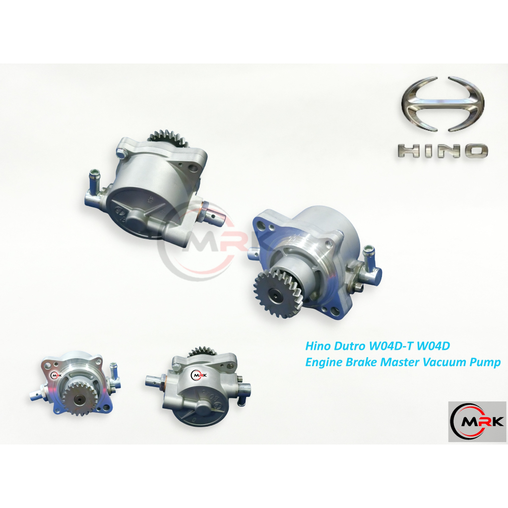 Hino Dutro W04D-T W04D ปั๊มสุญญากาศหลักเบรกเครื่องยนต์ ใหม่