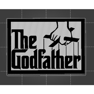 แม่เหล็กติดตู้เย็น โลโก้ The Godfather 3D