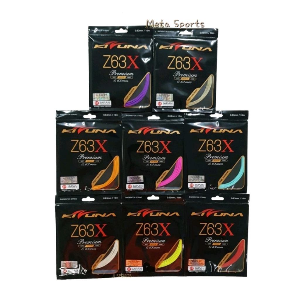 [ใหม่] KIZUNA Z63X PREMIUM STRING (0.63mm) !!️