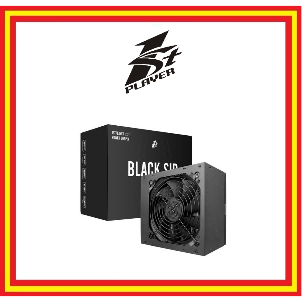 1ST PLAYER Black Sir PS-500EUW 500W 80 Plus สีขาว Non Modular Power Supply Unit PSU