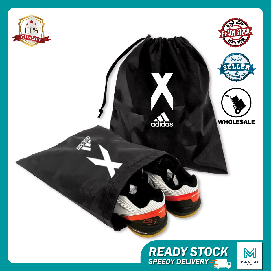 Adidas X กระเป๋าเป้สะพายหลัง กันน้ํา กันฝุ่น สําหรับใส่รองเท้าฟุตบอล