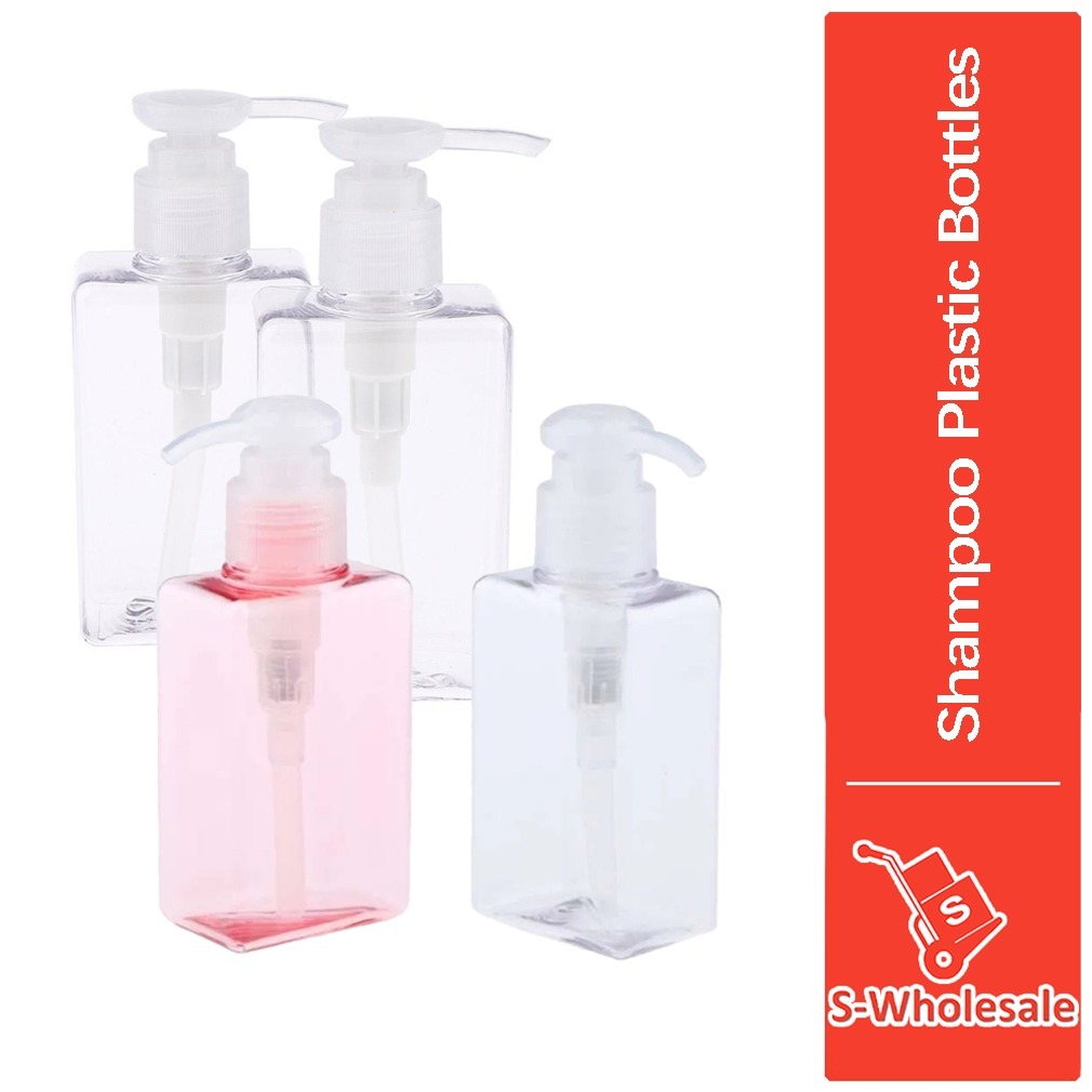 S Travel แชมพูขวดพลาสติกห้องน้ําสบู่ขวดพลาสติกรีฟิล 250ML/450ML Handwash ขวด Bodywash