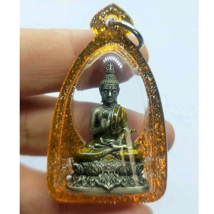 หมายเลข 115CHAITEM 4 Limited Edition Made 999 (2.3X 3.5cm) ชื่อ: มีลูกปัดโยกในพระพุทธเจ้า: LP WICHIT