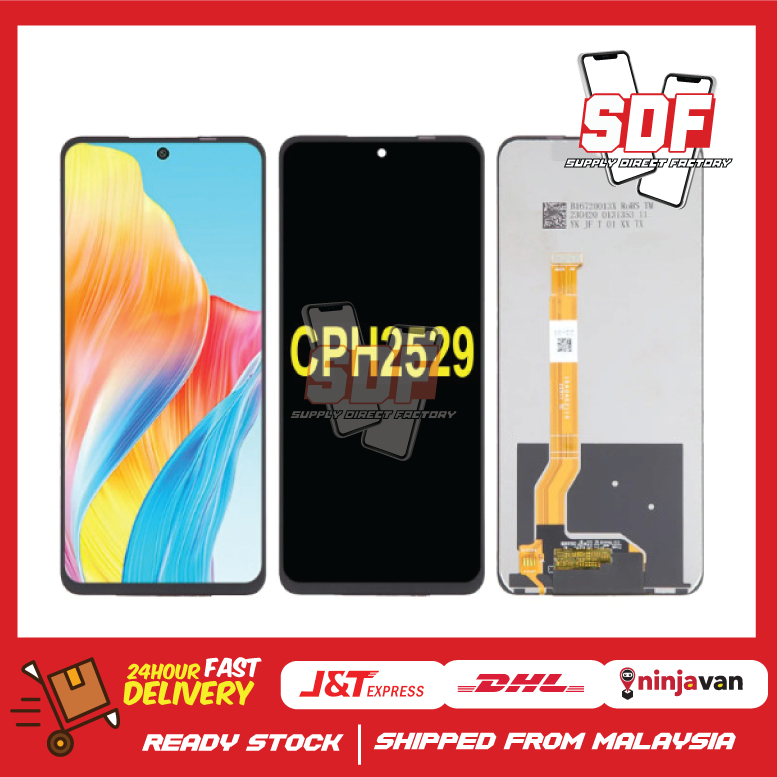 OPPO A98 5G LCD Touch Screen Digitizer (รับประกัน 1 เดือน)