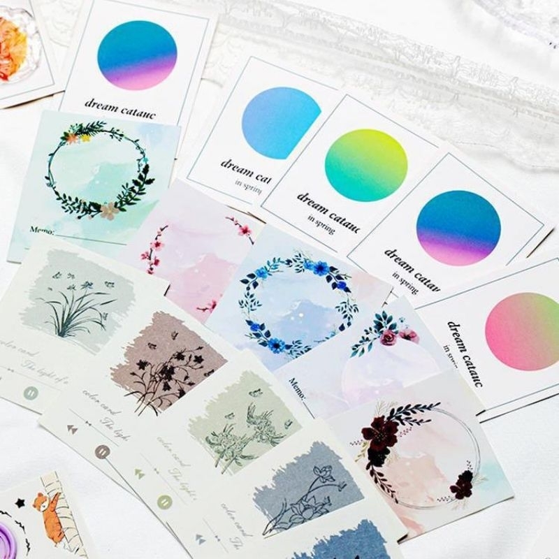 Wax Seal DIY Card Design Card Art Sealing Wax 火Painting DIY Card Piece