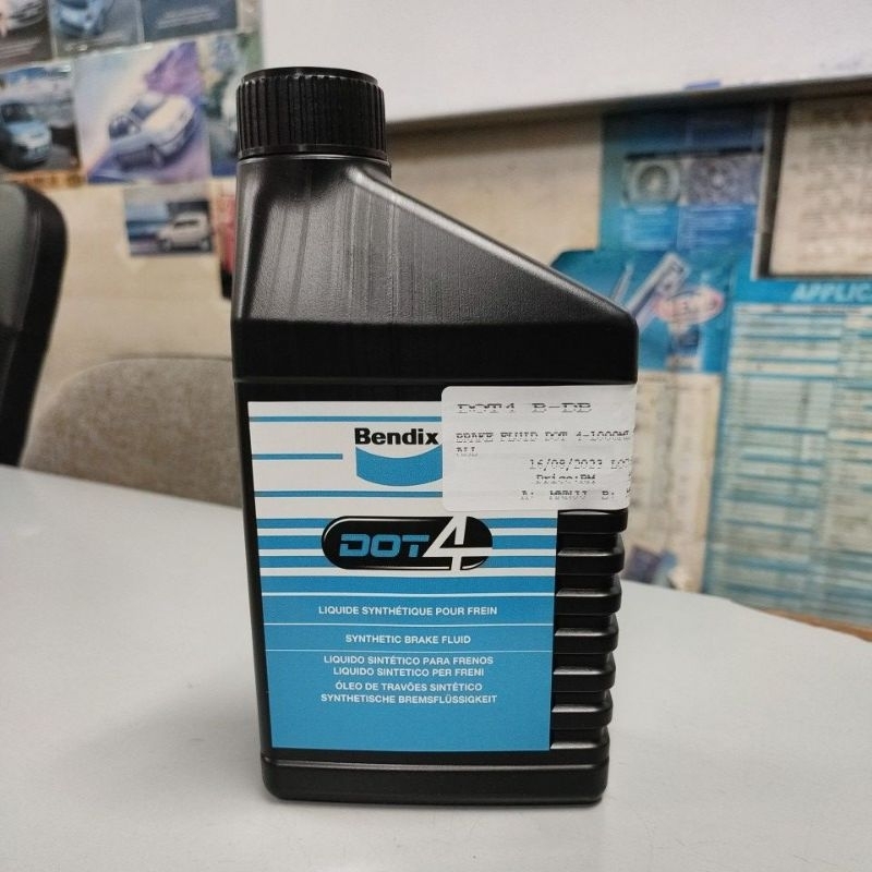 น้ํามันเบรก Bendix DOT4 1Litre [DOT4B-BD] Bendix DOT4