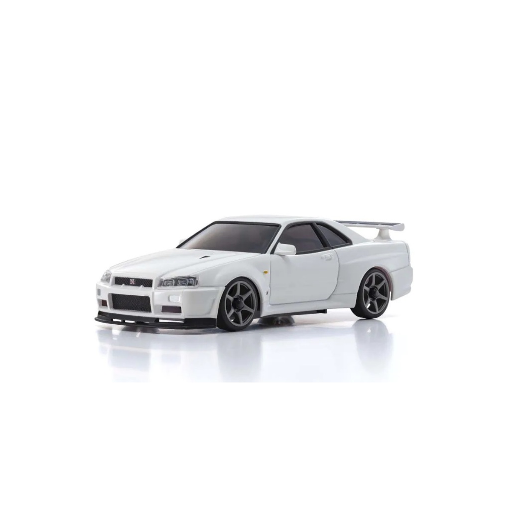 Kyosho ASC NISSAN SKYLINE GT-R R34 V.specIINur สีขาว