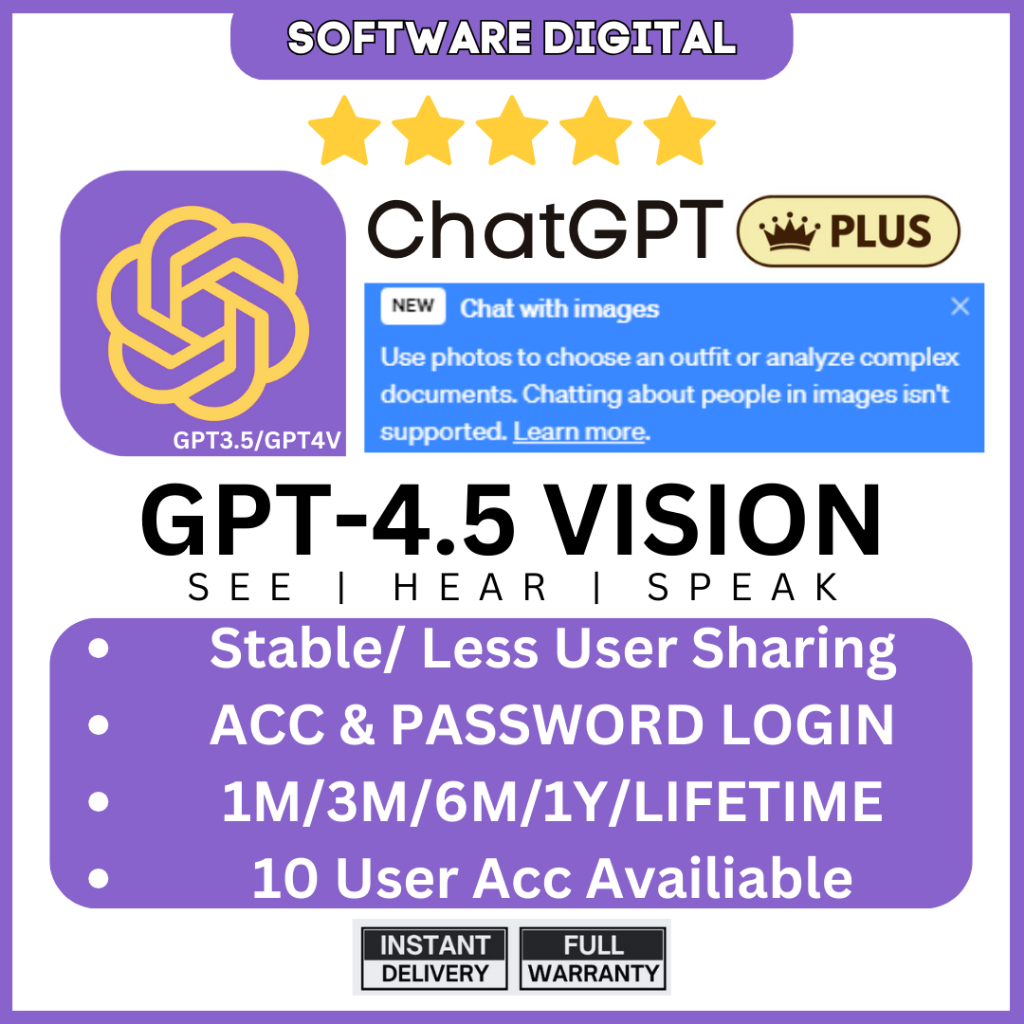 ??????? ???? ??????? ???????  Fast Delivery Full Warranty ChatGPT Plus ChatGPT Prompt