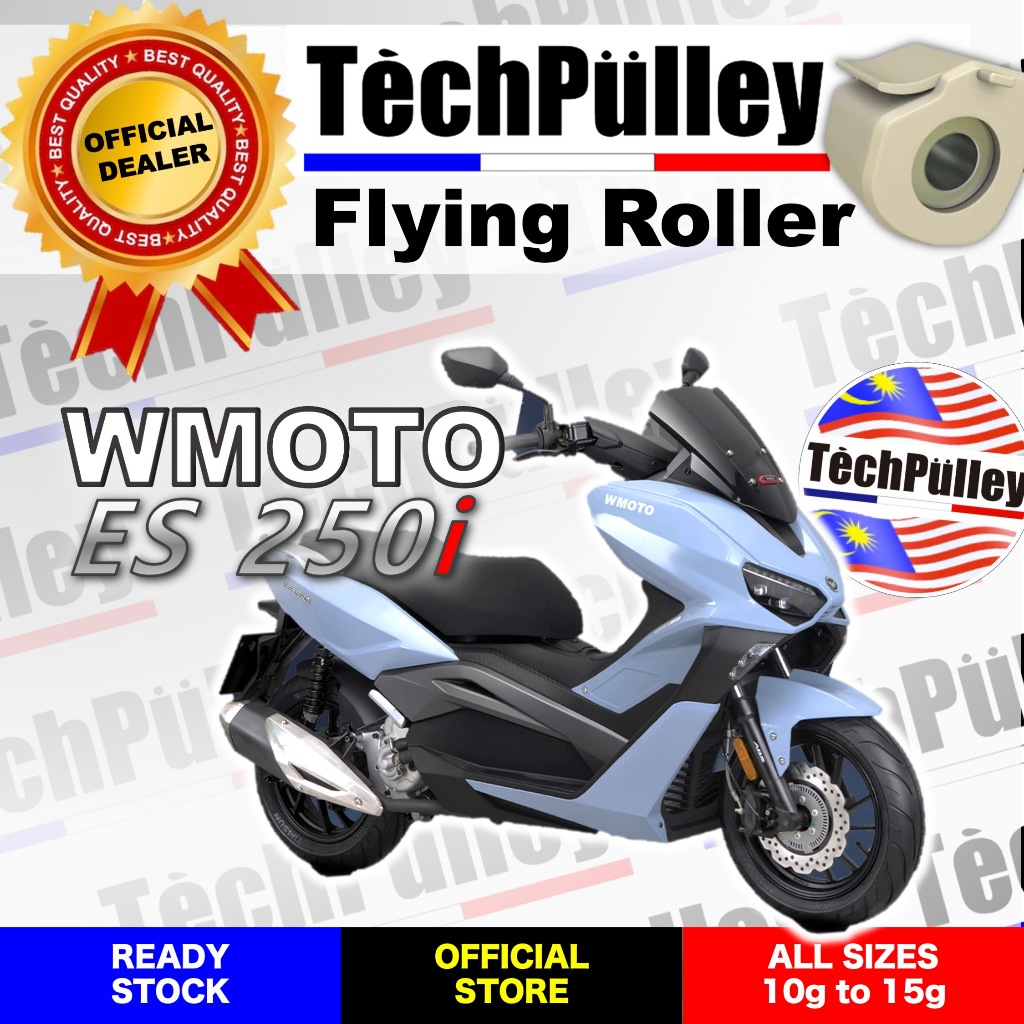 TechPlley Scooter CVT Flying Roller สําหรับ WMOTO ES 250i ES250i ES250 ES 250 Tech Pulley
