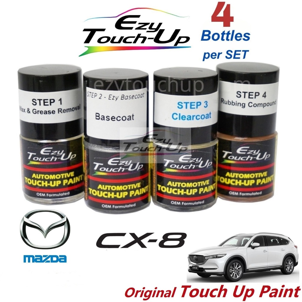 MAZDA CX-8 / CX 8 Touch Up Paint - EZY Combo set- Touch Up Paint- Scratch- calar