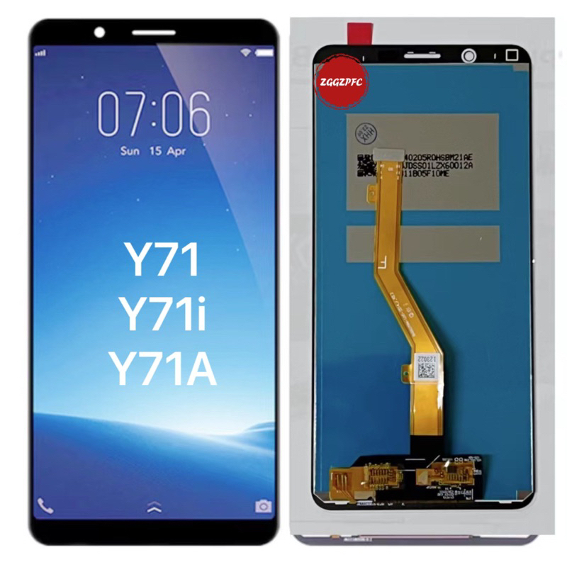 LCD สําหรับ VIVO Y71 / Y71i / Y71A จอแสดงผล LCD Touch Screen Digitizer Assembly Replacement
