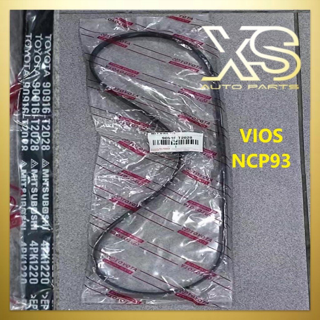 TOYOTA FAN BELT TOYOTA VIOS NCP93 90916-T2028 2007-2013