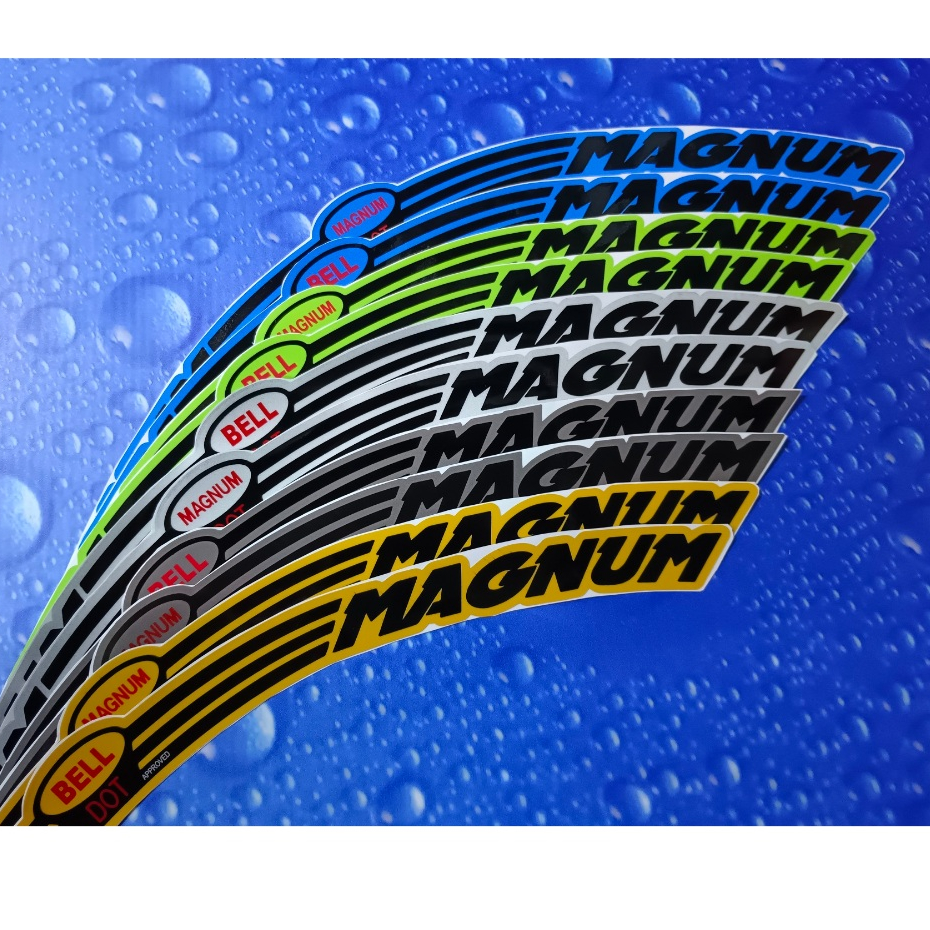 สติ๊กเกอร์ติดหมวกกันน็อค Bell หมวกกันน็อค Bell & Magnum Sticker