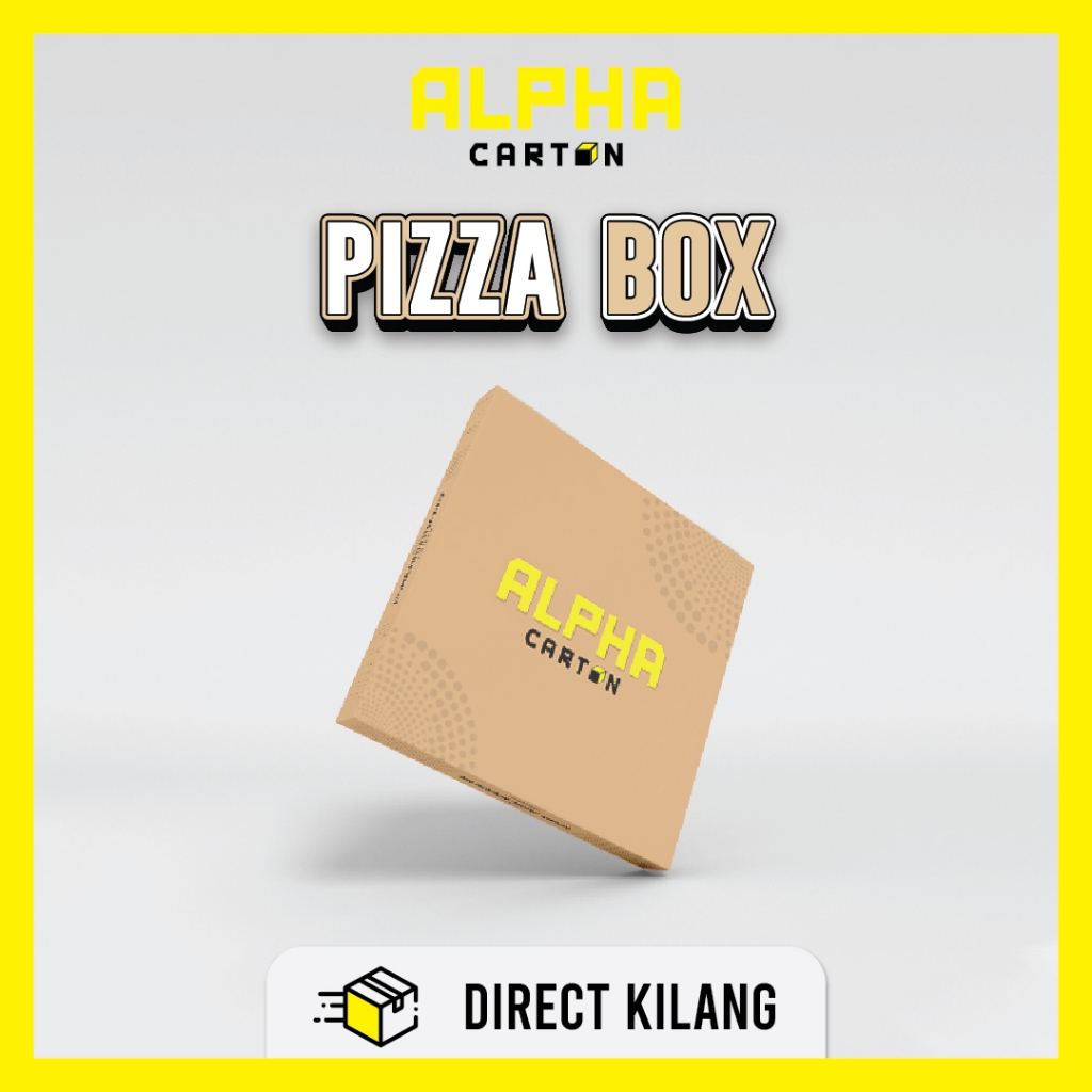 PIZZA KRAFT CARTON BOX