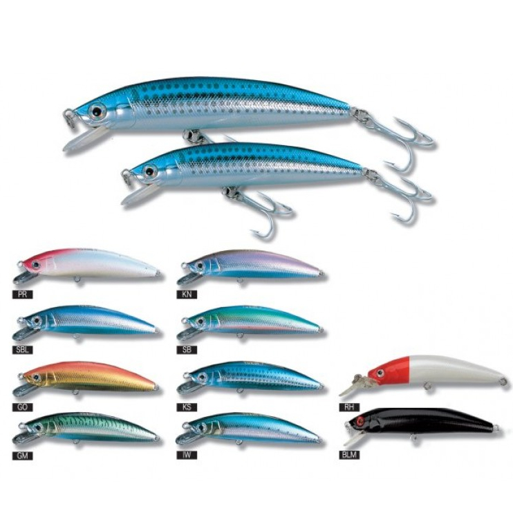 Yo-Zuri TX MINNOW F308 105 มม.16g ลอยตกปลา Lure Casting Barramundi MJ Toman Snakehead Siakap Lure Yo