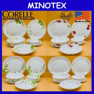 Corelle 18pcs (4 Person) Dinnerware Set Livingware Tableware / Set Corelle / Corelle Dinnerset