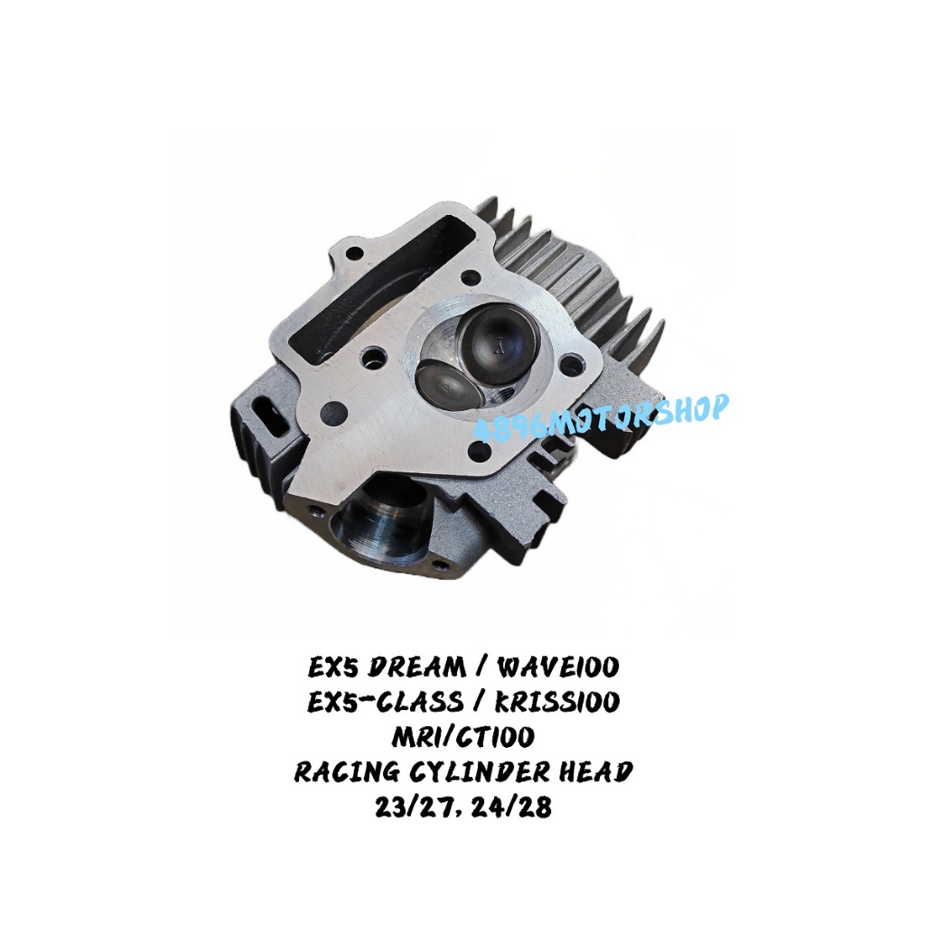 RACING CYLINDER HEAD HONDA EX5 DREAM WAVE100 CLASS 1 BONUS KRISS100 EX5-CLASS CLASS 1 ESPADA IKK ESR