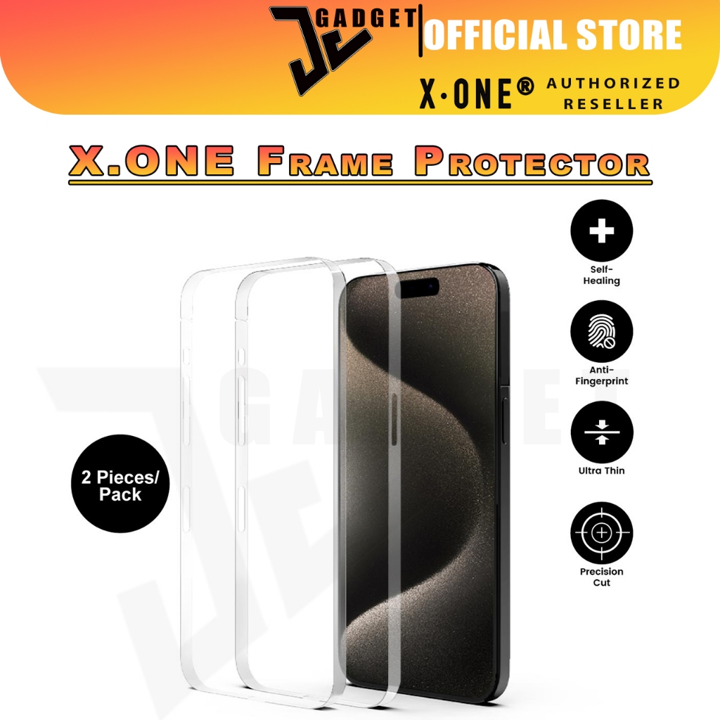 XD ตัวป้องกันกรอบด้านข้างสําหรับ iPhone 15 14 13 12 Pro Max