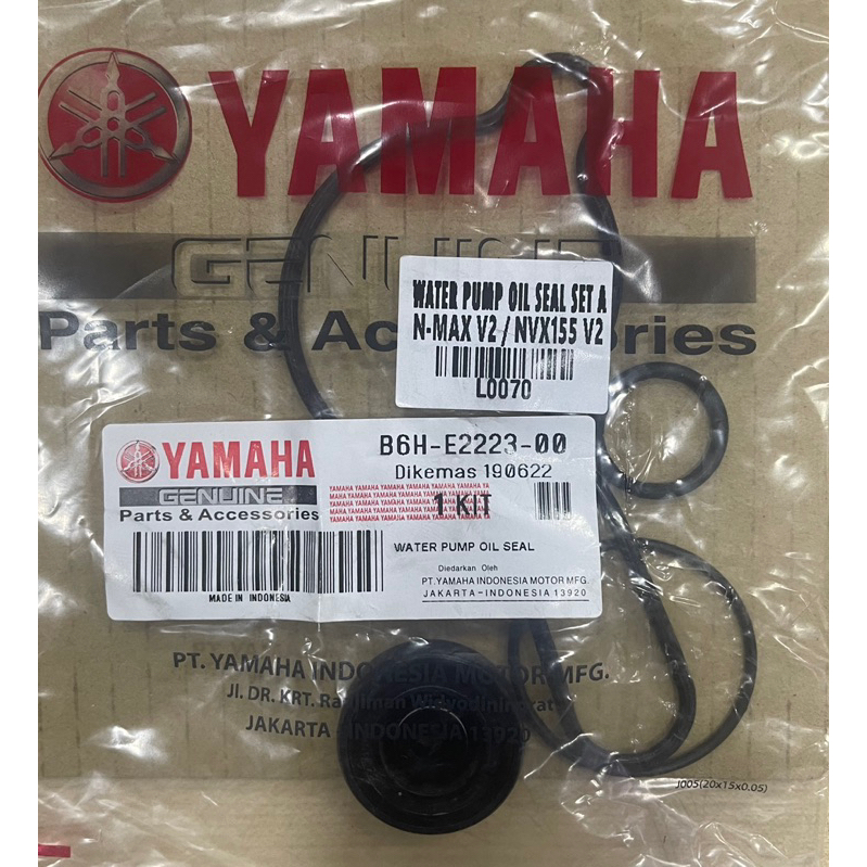 -YAMAHA N-MAX V2 NVX 155 V2 WATER PUMP ชุดซีลน้ํามัน (4 IN 1)-B6H-E2223-00 - BY YAMAHA