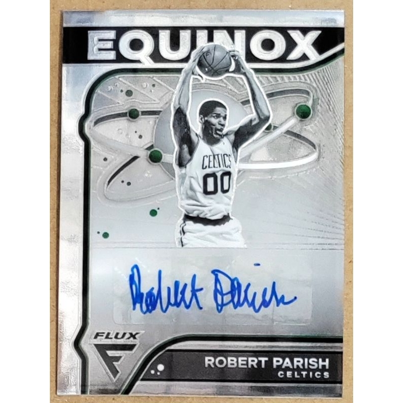 2022-23 Panini Flux Equinox Robert Parish Autograph