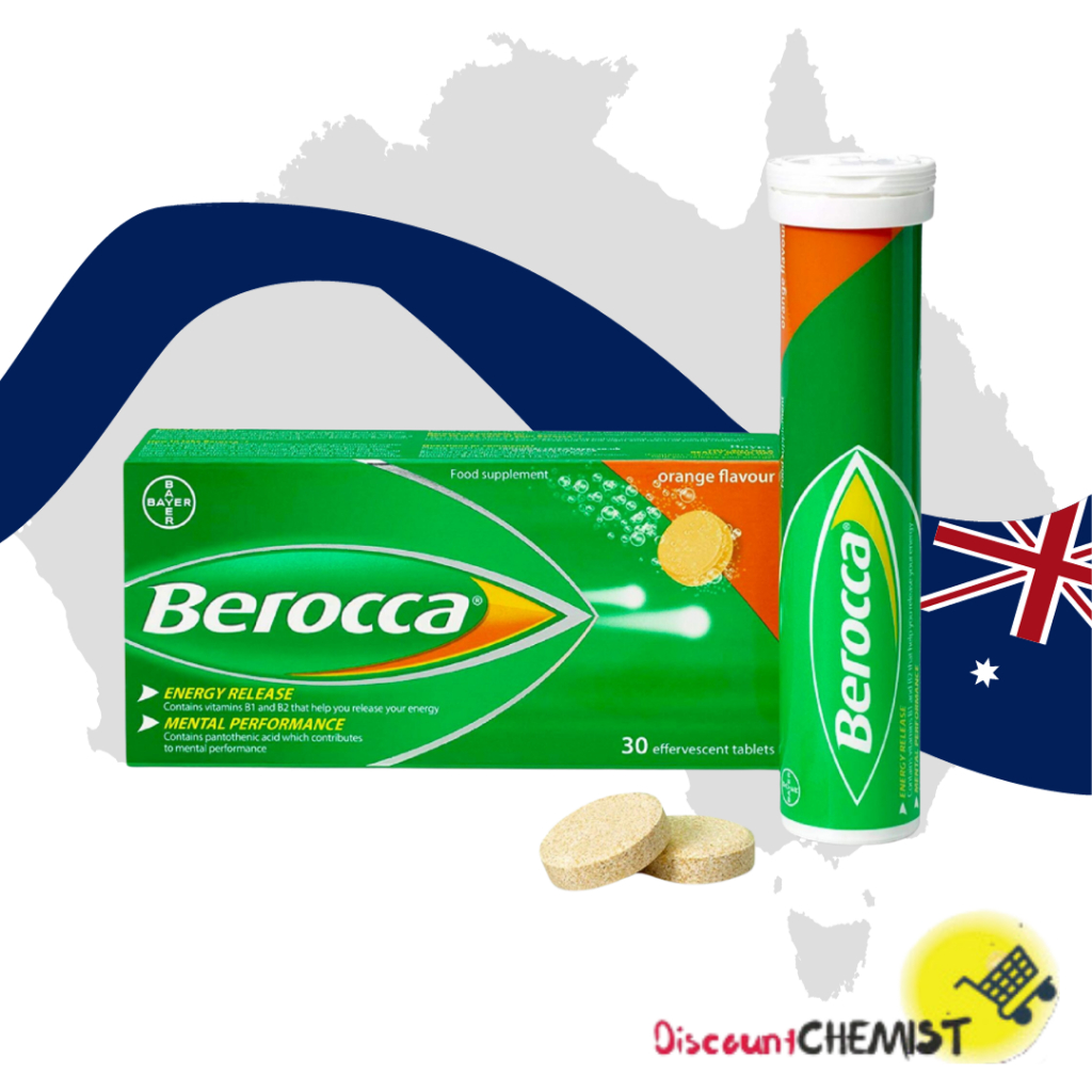 Berocca Performance Orange Flavour (45 เม็ด)