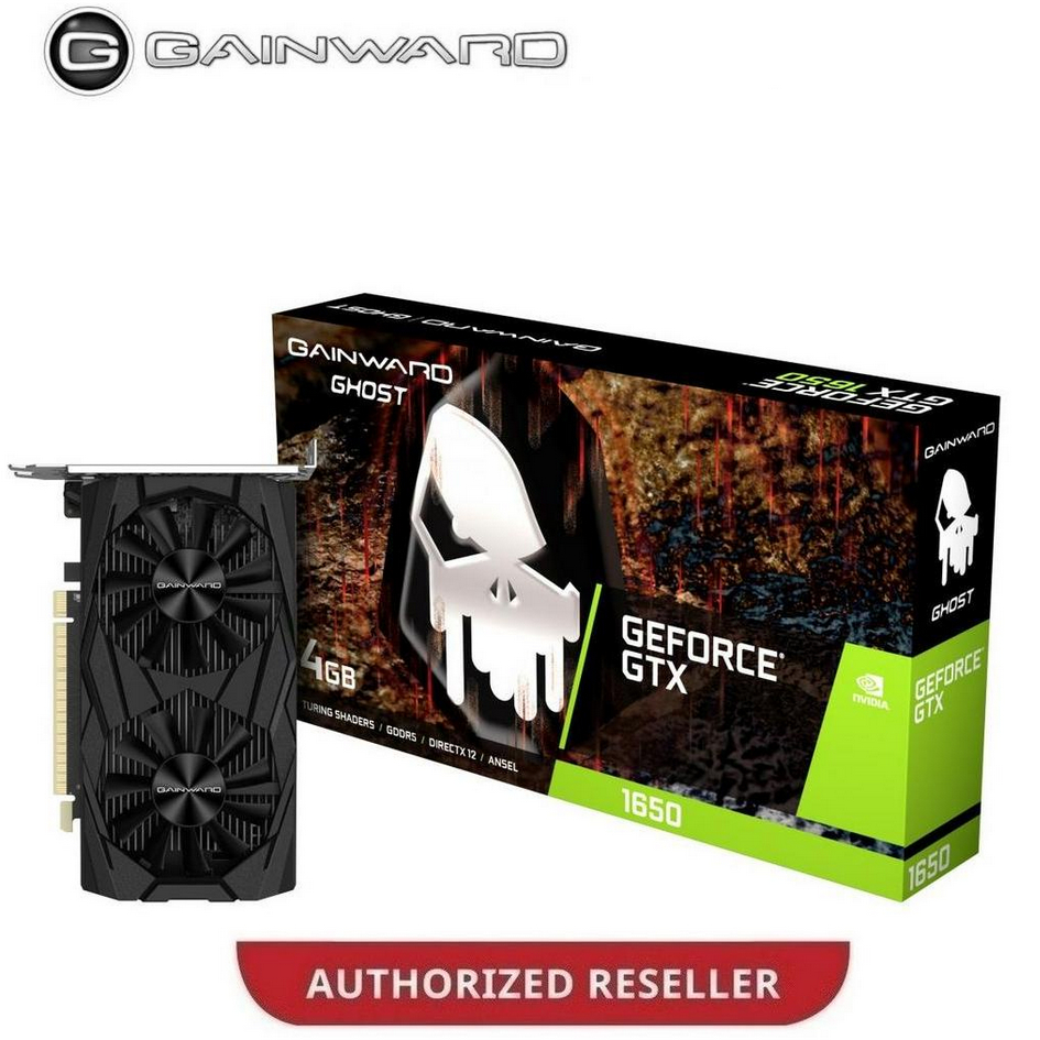 GAINWARD GTX1650 Ghost 4GB GDDR6 128bits GeForce NVidia Gaming Graphic Card GTX 1650 Ghost