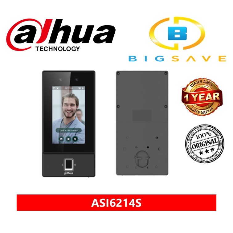 DAHUA ASI6214S FACE RECOGNITION ACCESS CONTROLLER