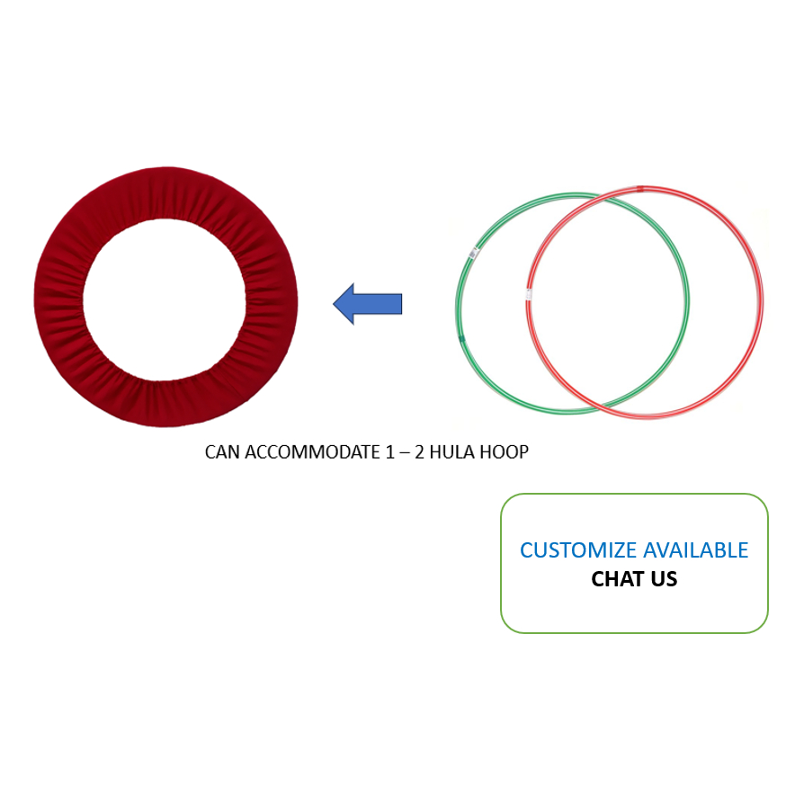 ODA INDUSTRY/HULA HOOP COVER POLYESTER RHYTHMIC GYMNITICS HULA HOOP