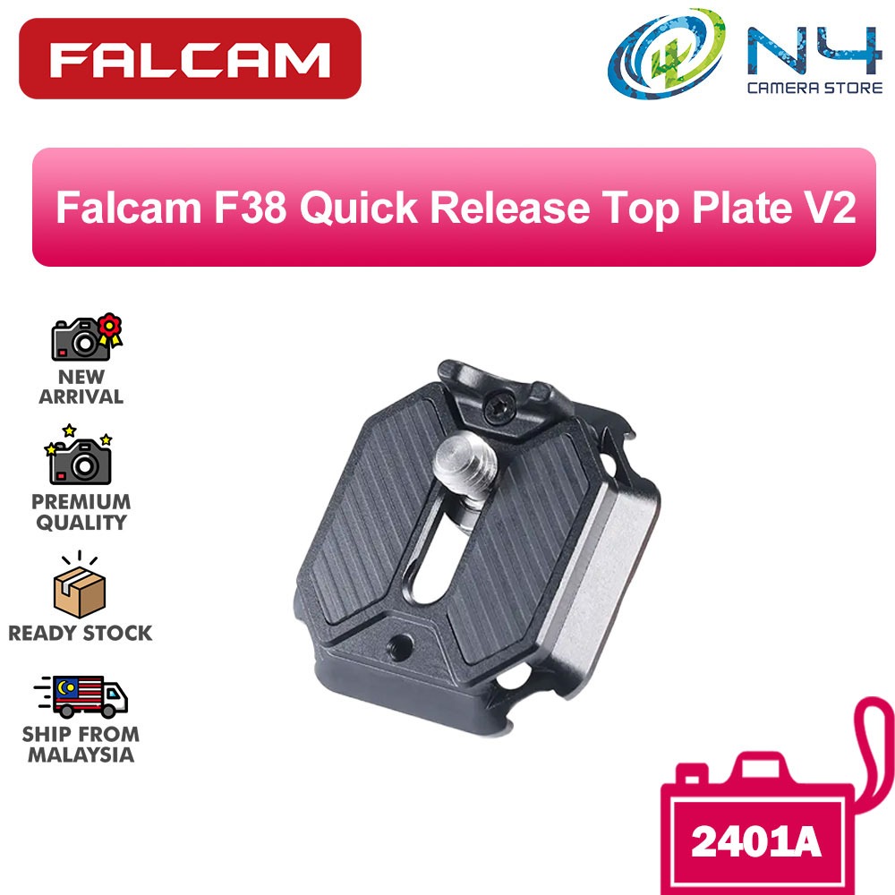 FALCAM F38 แผ่นด้านบนแบบปลดเร็ว V2 2401A