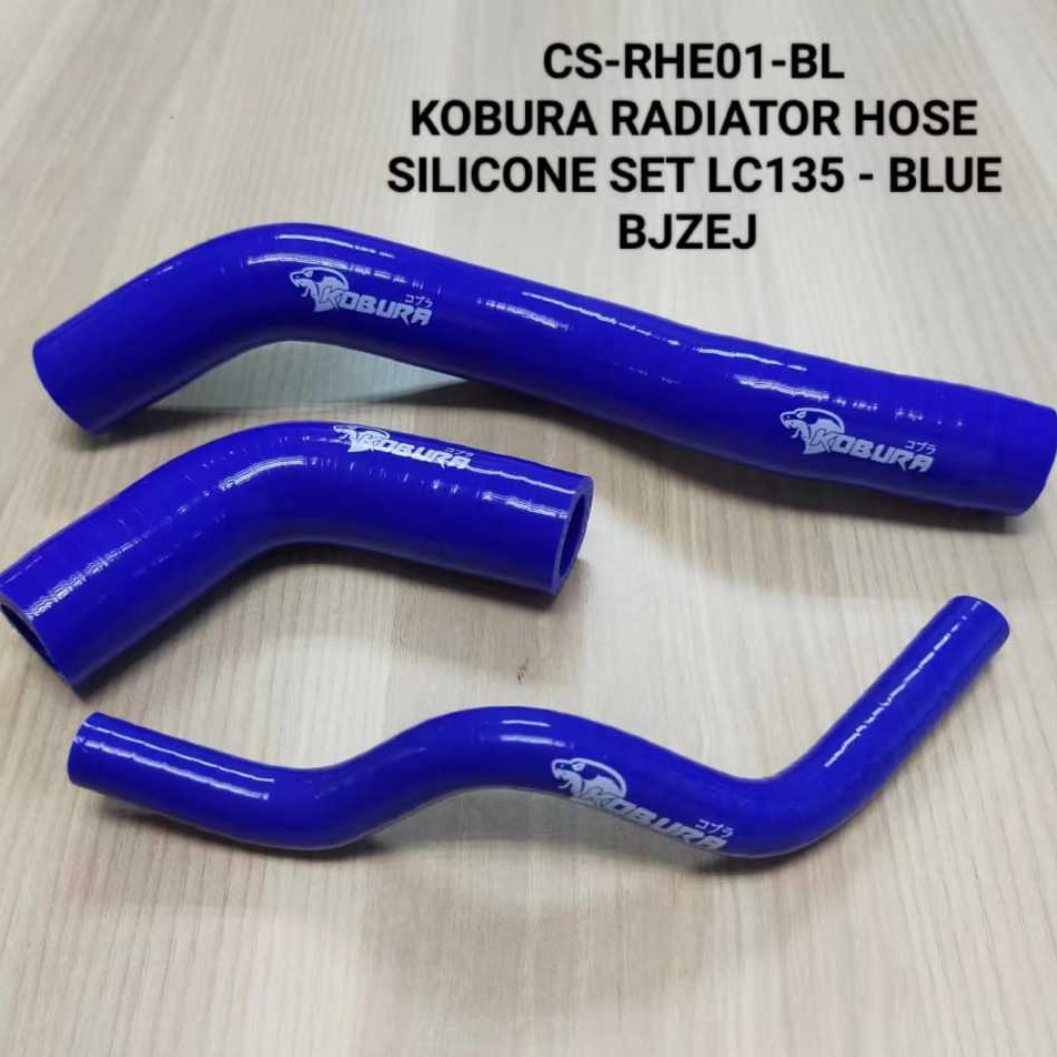 LC135 V-V8 / LC 135 KOBURA RADIATOR HOSE SET SILICON