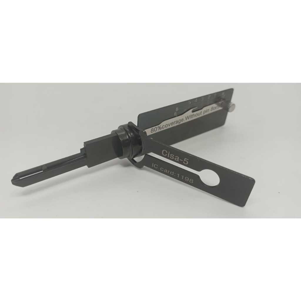 Lishi 2in1 สําหรับ Yale Cisa SS001 SS002 (PRO) YALE5 YALE6 YALE5-B YALE6-B CISA5 ABUS SS005 ST GUCHI