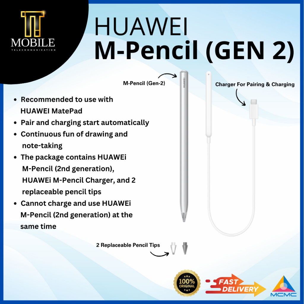 Huawei M-Pencil ดินสอ (ผู้ชาย 2)