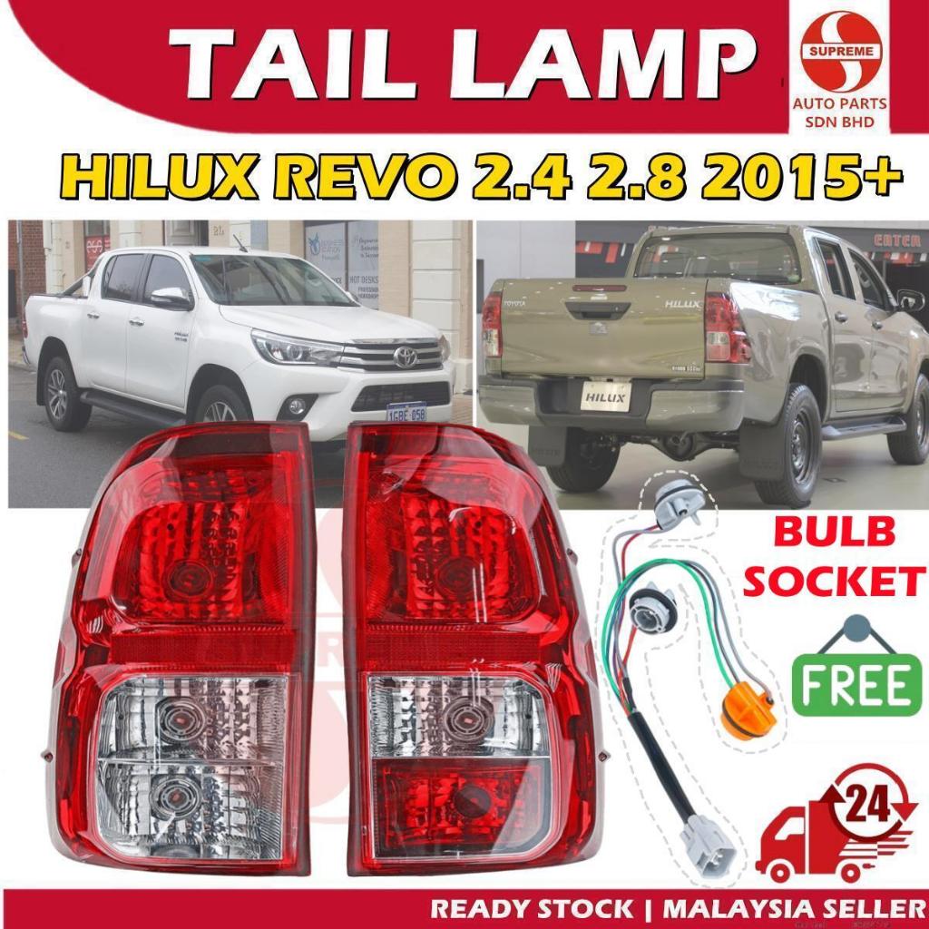 S2U ไฟท้าย Toyota Hilux Revo 2.4 2.8 GUN125 GUN126 ไฟเบรคไฟท้าย 4WD Lampu Brek Belakang Kereta 4X4