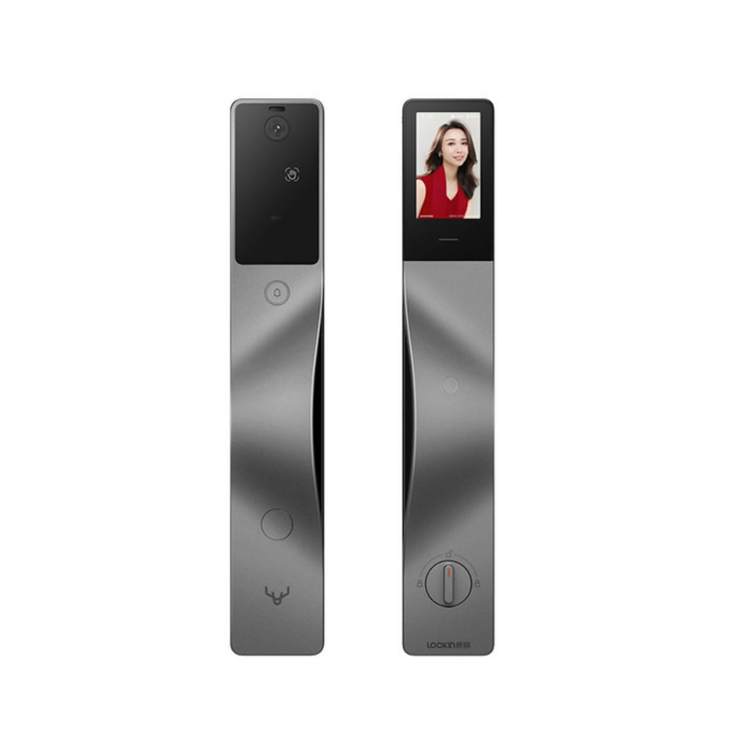 Lockin Push Pull ล็อคดิจิตอลอัจฉริยะ V5 Max | การจดจําหลอดเลือดดําปาล์ม | ตัวดูประตูในตัว | ออด | รั